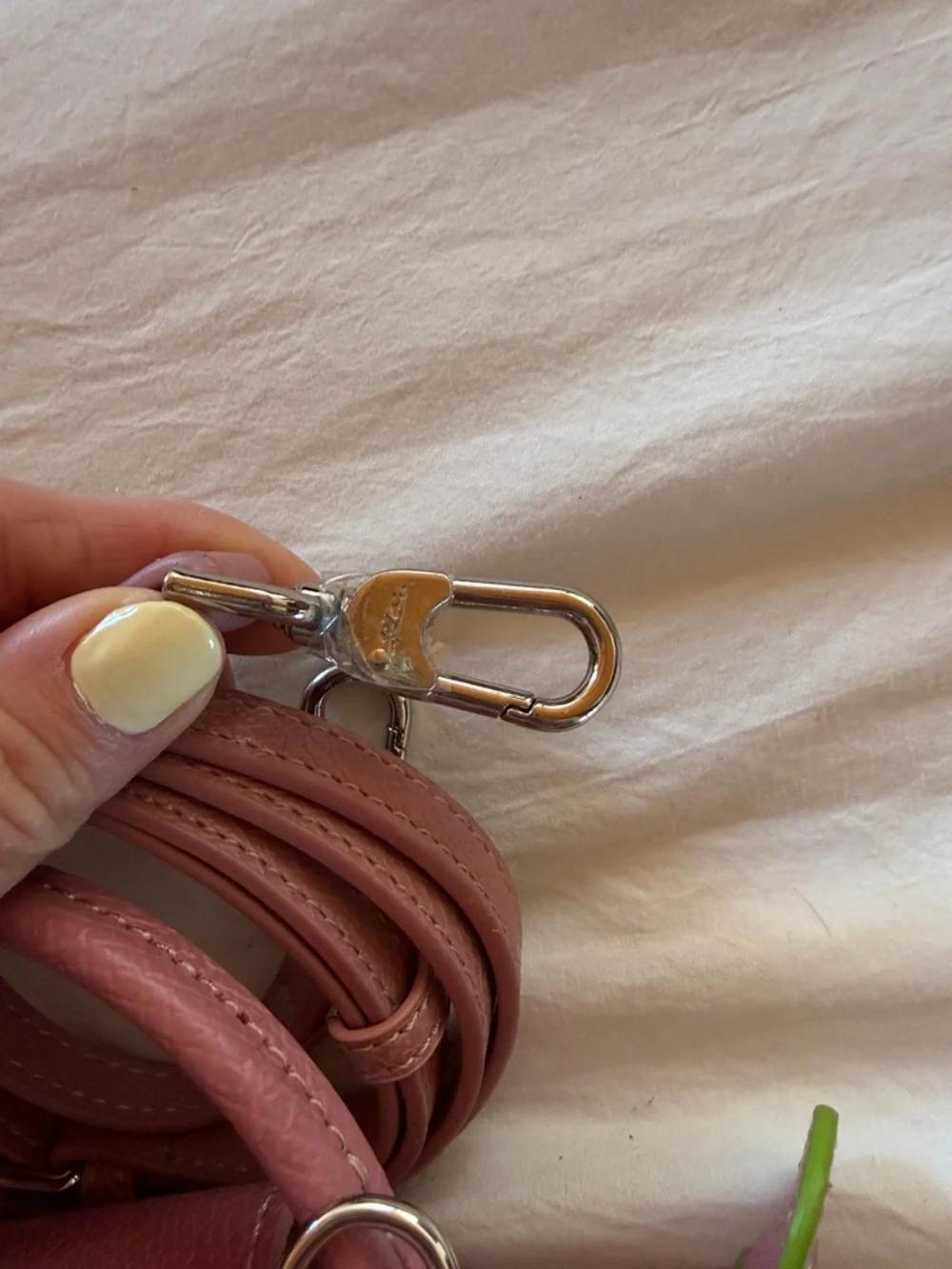 Longchamp Pink Women's Top-Handle Crossbody Bag- mini - Picture 4 of 7